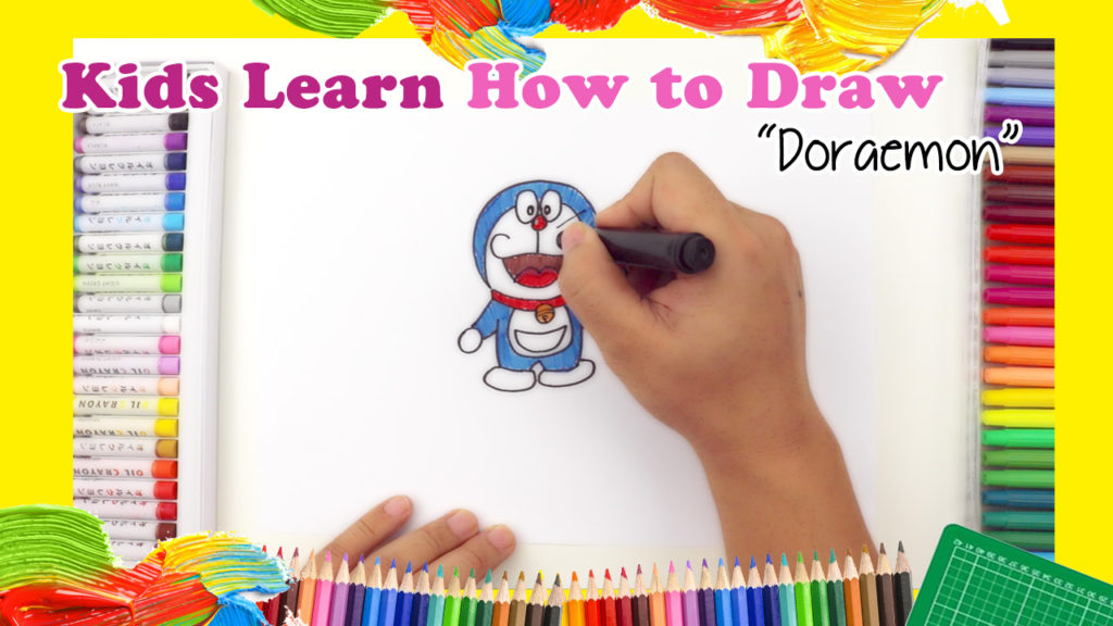 learn how to draw doraemon