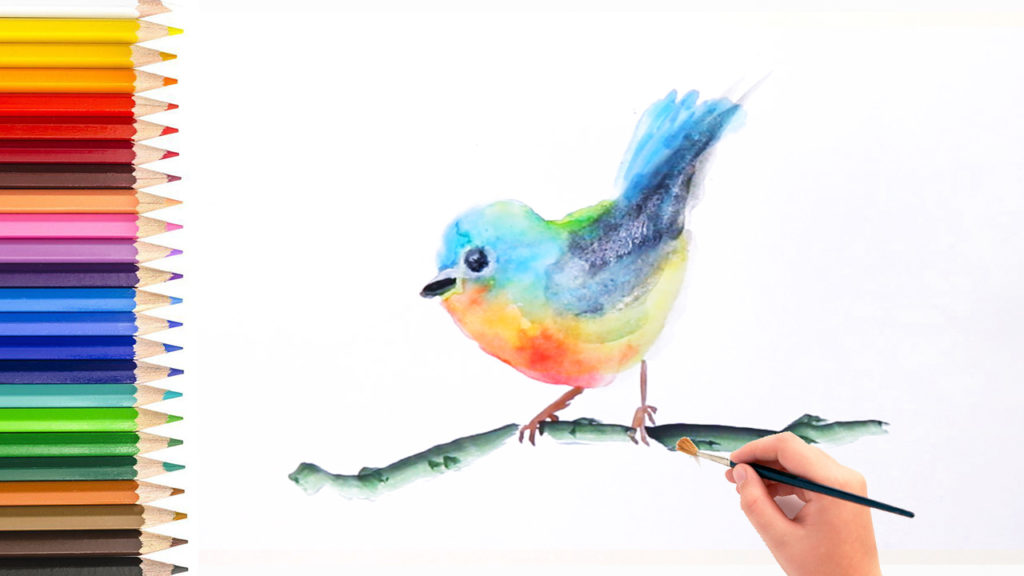 watercolor basic tutorial