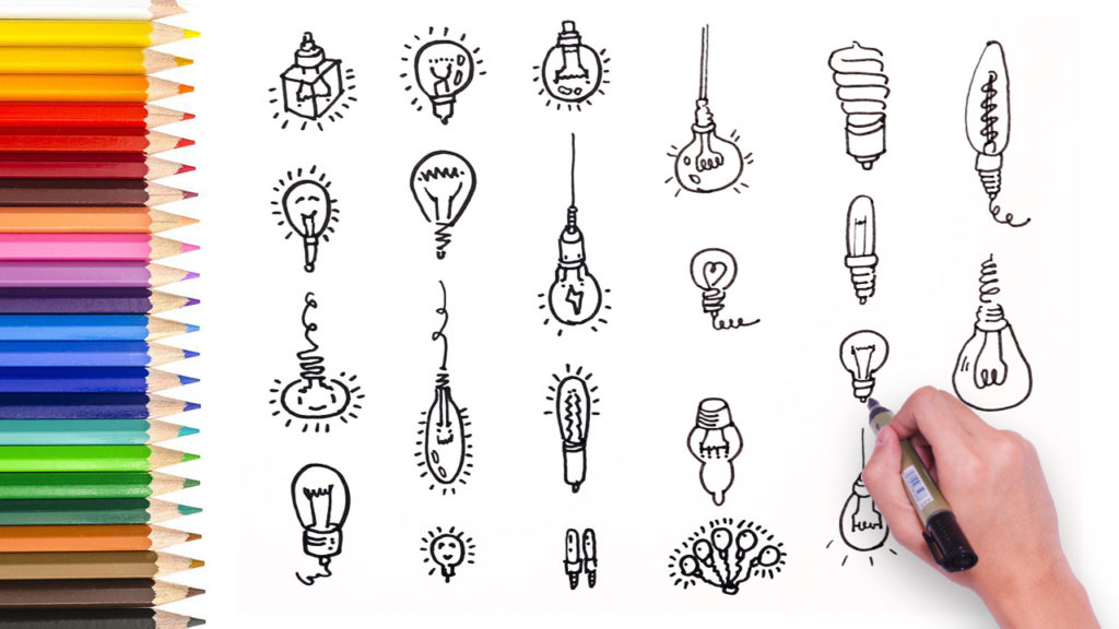 Learn How To Draw Different Light Bulb 如何画好各种灯泡 Artist Singapore