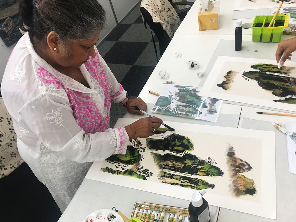 chinese ink painting workshop