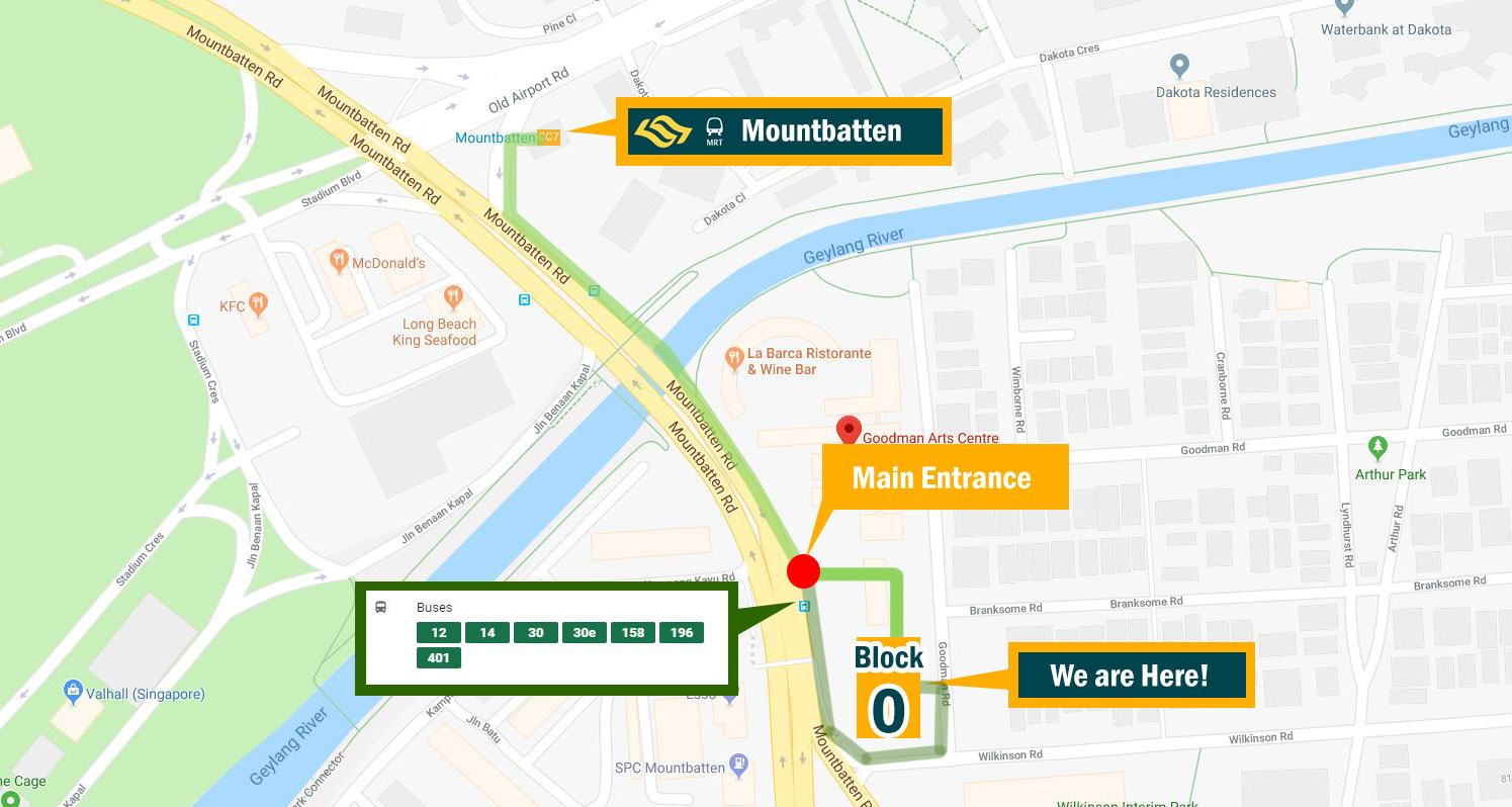 how to get to the studio