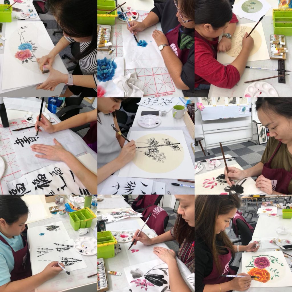 singapore chinese painting class
