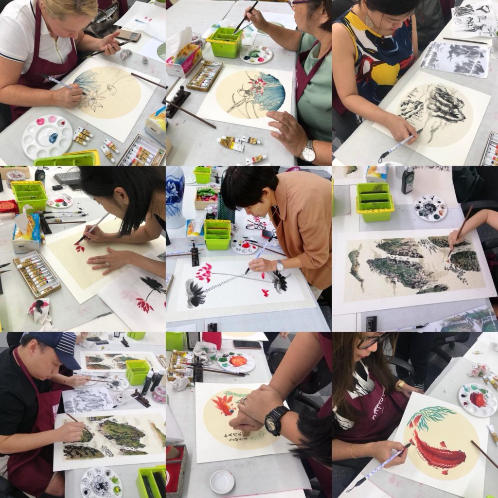 singapore chinese painting class