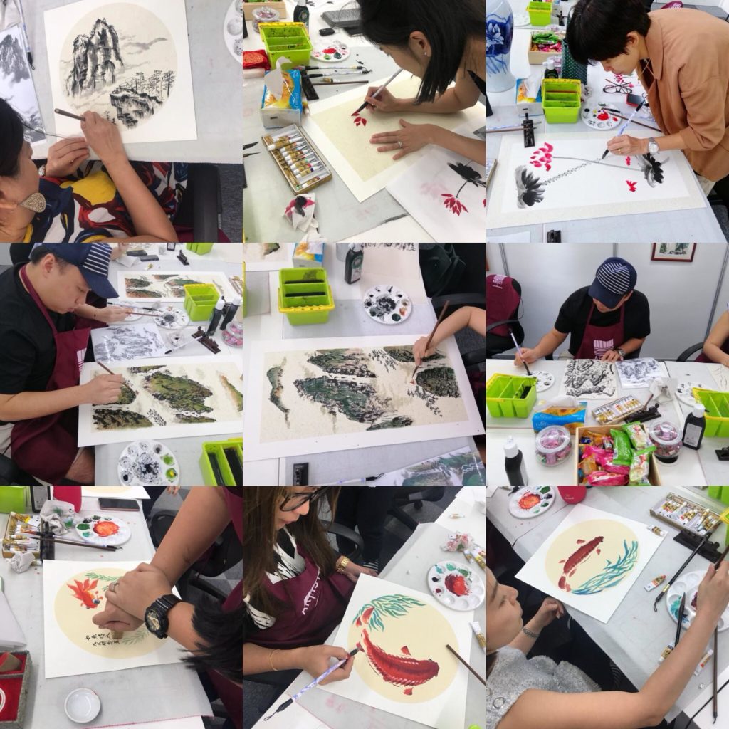singapore chinese painting class