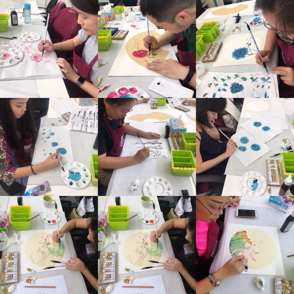singapore chinese painting class