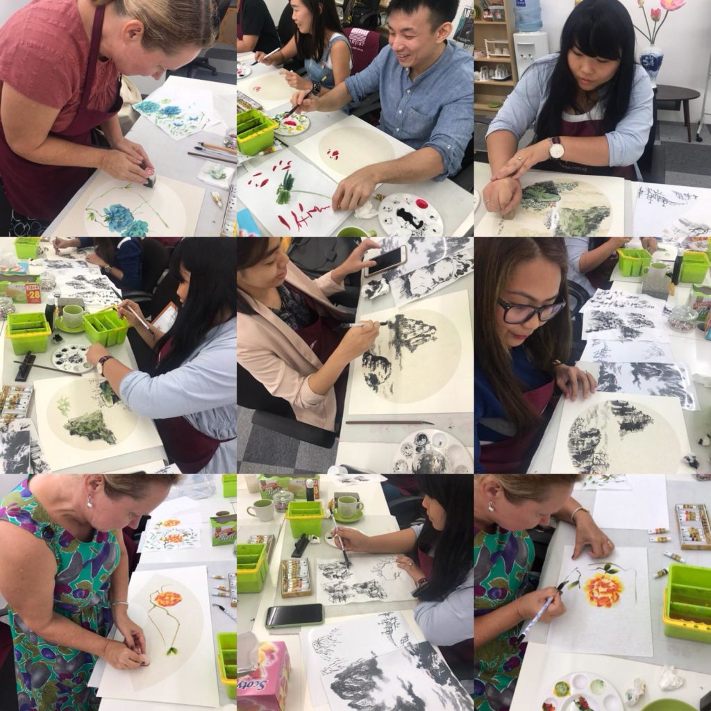 singapore chinese painting class