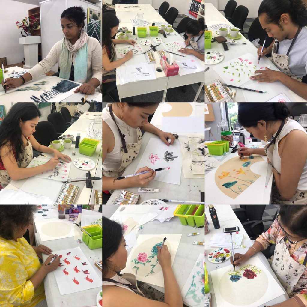 singapore chinese painting class