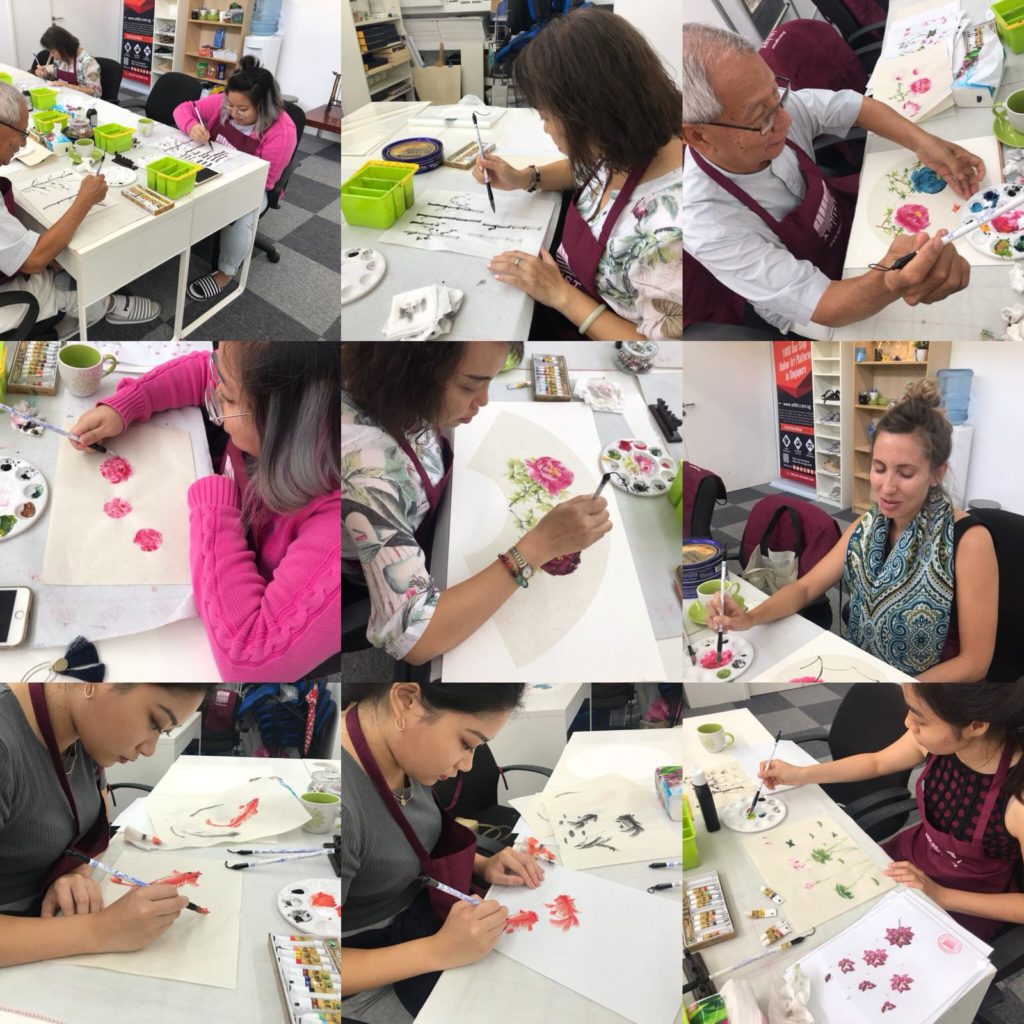 singapore chinese painting class