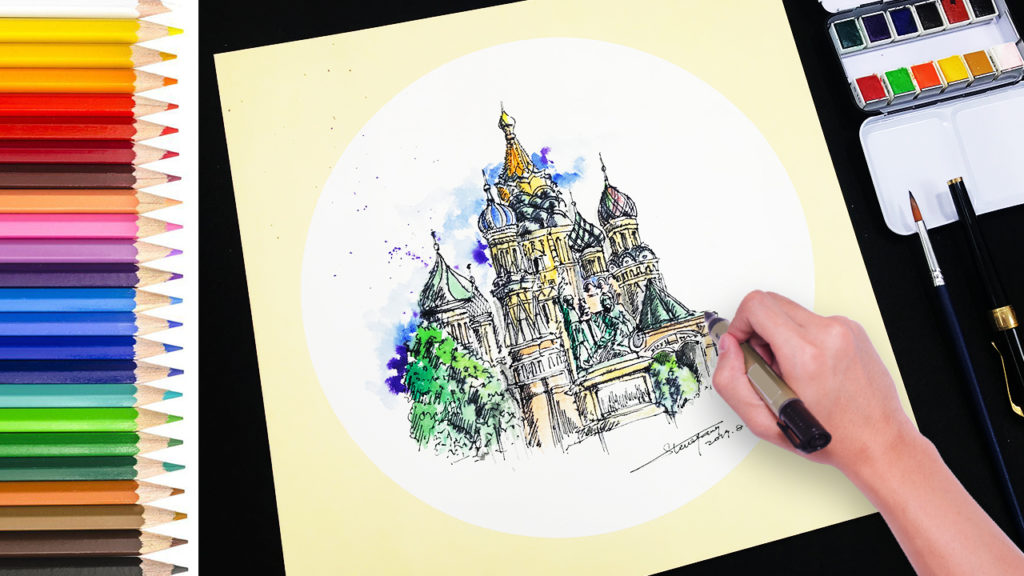 watercolor painting