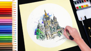 watercolor painting