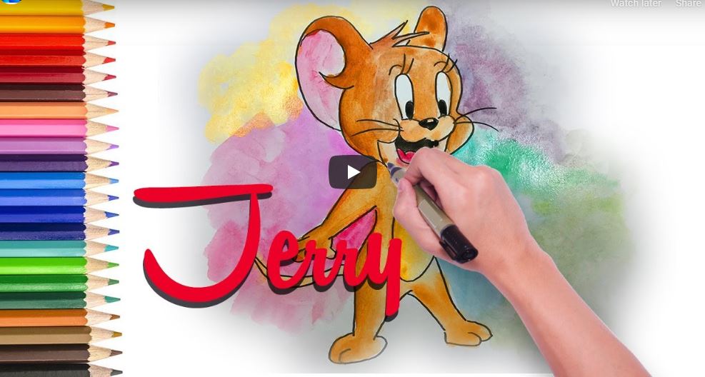 watercolor painting idea artist junior tv