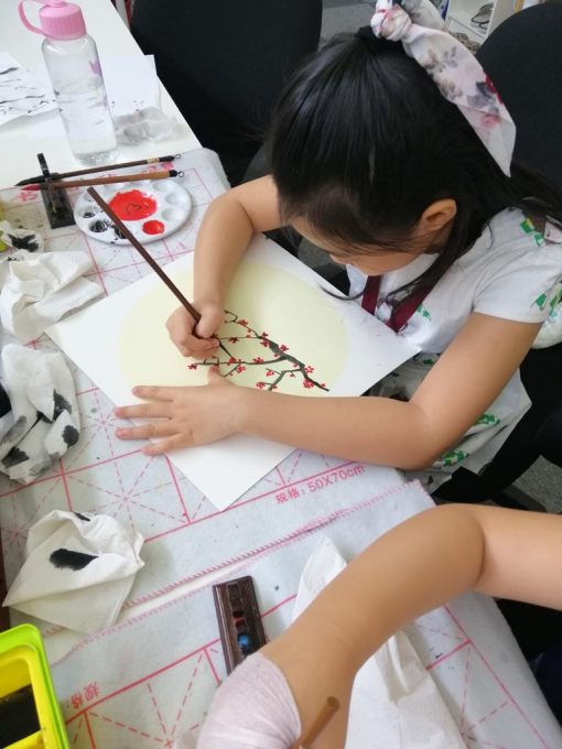 Chinese painting course for kids - plumtree
